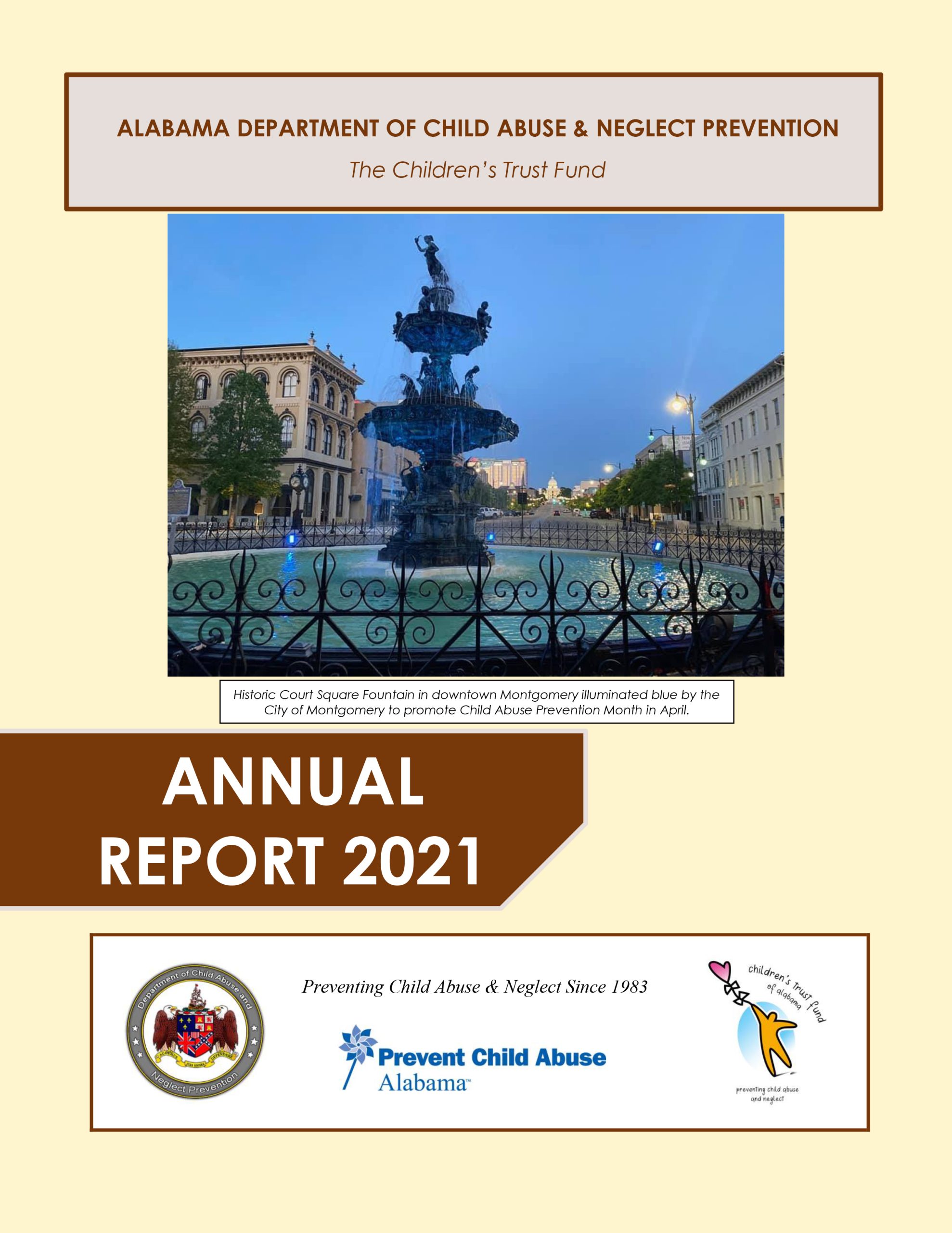 CTF 21 Annual Report cover image